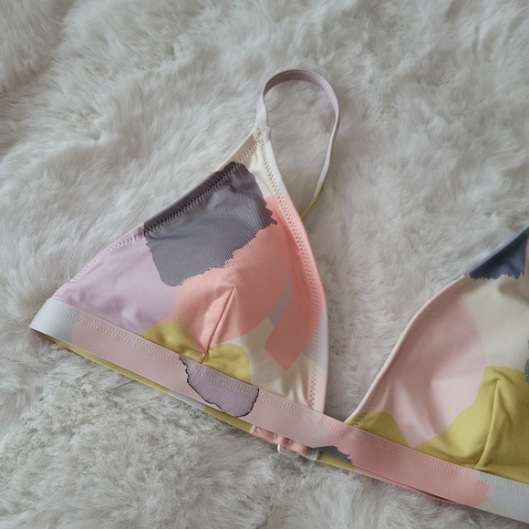 🏝QUICKSILVER BRAND NEW BRALETTE BIKINI TOP SIZE L - Picture 5 of 6